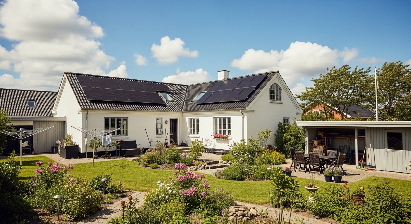Hvor meget energi kan jeg forvente, at mit solcelleanlæg producerer?